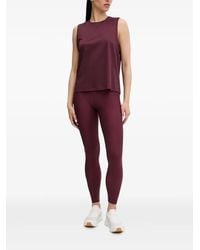 Casall - Logo-Print High-Waisted Leggings - Lyst