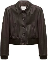 Dorothee Schumacher - Classic-collar Leather Jacket - Lyst