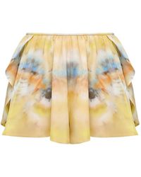 Zimmermann - Alchemy Silk Shorts - Lyst