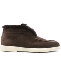 Santoni - Suède Laarzen - Lyst