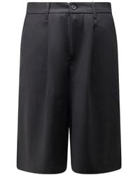 Woodbird - Bin Guan Pleated Bermuda Shorts - Lyst