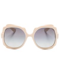 Gucci - Tortoiseshell-effect Square-frame Sunglasses - Lyst