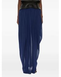 Christopher Esber - Falda Larga Bellona Con Cinturón - Lyst