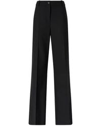 Pinko - Tailored Wool Crêpe Trousers - Lyst