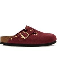 Birkenstock - Boston Rivets スタッズ バックル クロッグ - Lyst