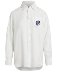 Polo Ralph Lauren - Wimbledon Embroidered-Logo Shirt - Lyst