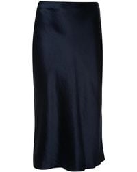 Vince - High-Waisted Midi Skirt - Lyst