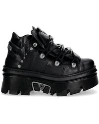New Rock - M-Wall Plateau-Sneakers - Lyst