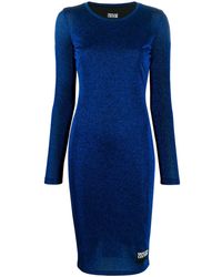 Versace Jeans Getailleerde Jurk - Blauw