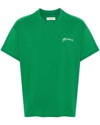 flâneur - Signature Cotton T-Shirt - Lyst