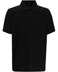 BOSS - Textured Polo Shirt - Lyst