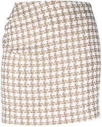 IRO - Gathered-Detail Tweed Skirt - Lyst