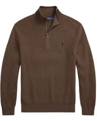 Polo Ralph Lauren - Quarter-Zip Pullover Sweater - Lyst