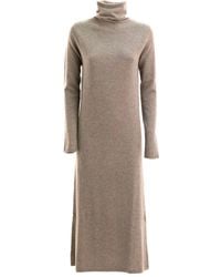 Lisa Yang - Abito Midi A Collo Alto - Lyst