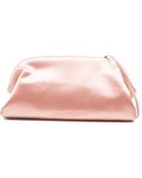 Alberta Ferretti - Small Satin Clutch Bag - Lyst
