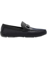 Ferragamo - Mocassins Driver À Détail Gancini - Lyst