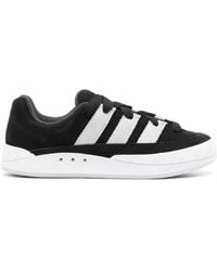 adidas - Adimatic Embroidered-Logo Sneakers - Lyst