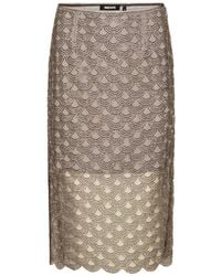 ROTATE BIRGER CHRISTENSEN - Sequin-Embellished Midi Skirt - Lyst