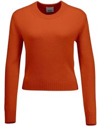 Allude - Crew-Neck Sweater - Lyst