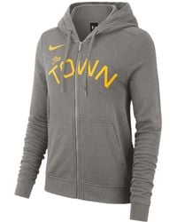Nike - Golden State Warriors Zip-Up Hoodie - Lyst