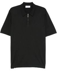 Gran Sasso - Half-Zip Polo Shirt - Lyst