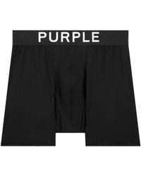 Purple Brand - Set de dos bóxeres con logo en la cinturilla - Lyst