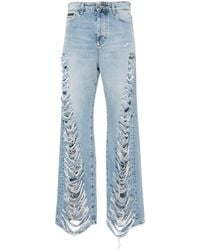 Philipp Plein - Gerafelde Broek - Lyst
