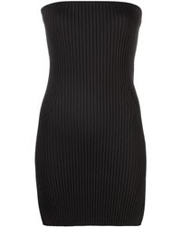 Nanushka - Brynn Geribbelde Strapless Top - Lyst