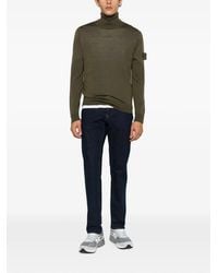 Stone Island - Ghost Logo-Patch Sweater - Lyst