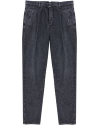 Incotex - Pleated Jeans - Lyst