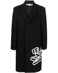 Off-White c/o Virgil Abloh - オフホワイト ロゴ シングルコート - Lyst