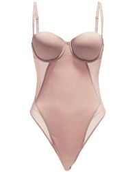 Wolford - Romper Met Korset-Naad En Beugel - Lyst