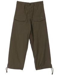 JW Anderson - Logo-Embroidered Cargo Pants - Lyst