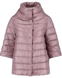 Herno - Piumino A Collo Alto Trapuntato - Lyst