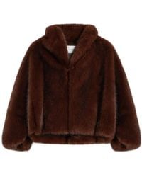 Ballantyne - Faux-Fur Shawl-Collar Jacket - Lyst