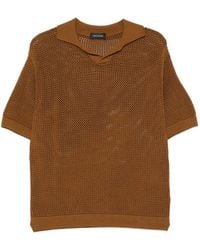 Tagliatore - Open Knit T-Shirt - Lyst