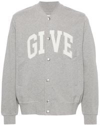 Givenchy - Mélange-effect Cotton Track Jacket - Lyst