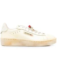 Autry - Dallas Vintage Rose-Embellished Sneakers - Lyst