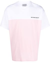 VTMNTS - T-Shirt in Colour-Block-Optik - Lyst