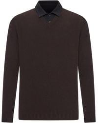 Roberto Collina - Poloshirt aus Baumwoll-Piqué - Lyst