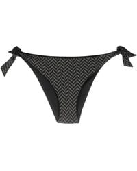 Twinset - Herringbone-Pattern Bikini Bottoms - Lyst