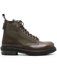 Buttero - Cargo Schnürstiefel Mit Kontrasteinsatz - Lyst