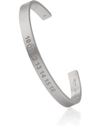 Maison Margiela - Number Reference Cuff Bracelet - Lyst