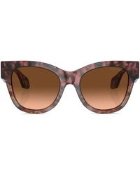 Giorgio Armani - Gradient-Lens Cat-Eye Frame Sunglasses - Lyst