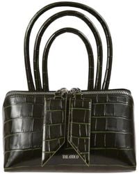 The Attico - Mini Friday Crocodile-Effect Handbag - Lyst
