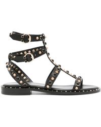 Ash - Passion Studded Leather Sandals - Lyst