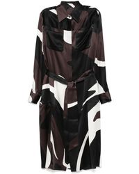 Kiton - Silk Midi Dress - Lyst