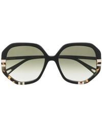 Chloé - Oversized Round-Frame Sunglasses - Lyst
