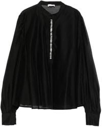 Liu Jo - Embellished Blouse - Lyst