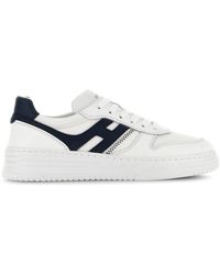 Hogan - H630 Color-Block Panelled Sneakers - Lyst